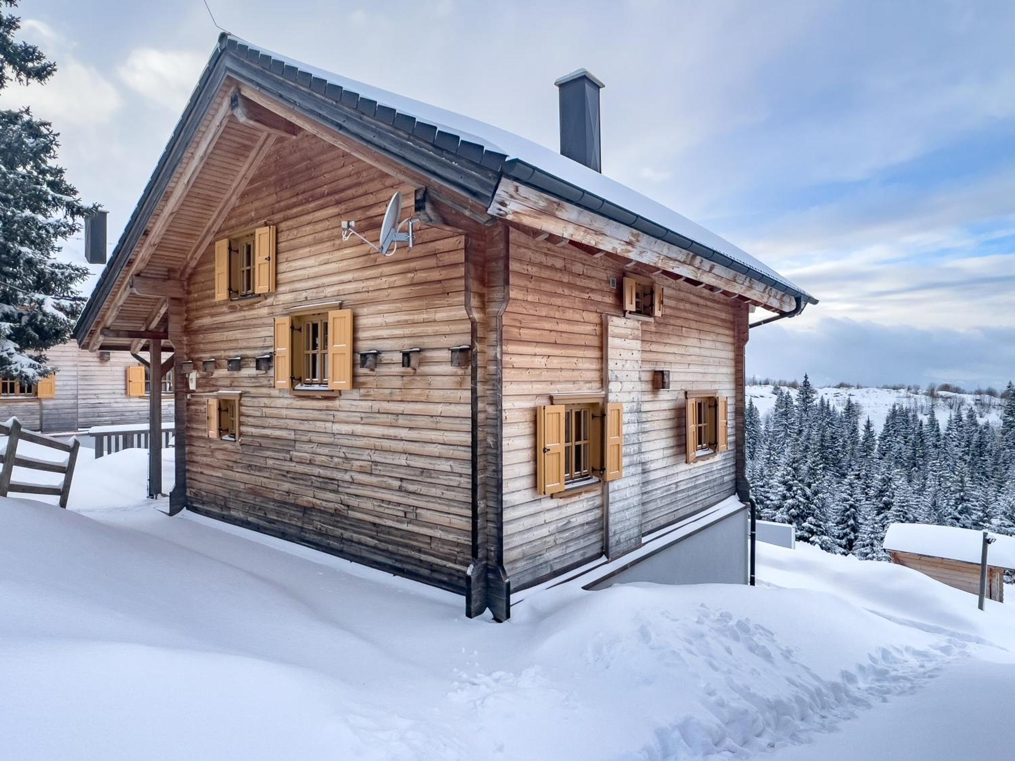 1A Chalet Koralpenzauber - Wandern, Grillen, Sauna Und Traumblick Wolfsberg Exterior photo