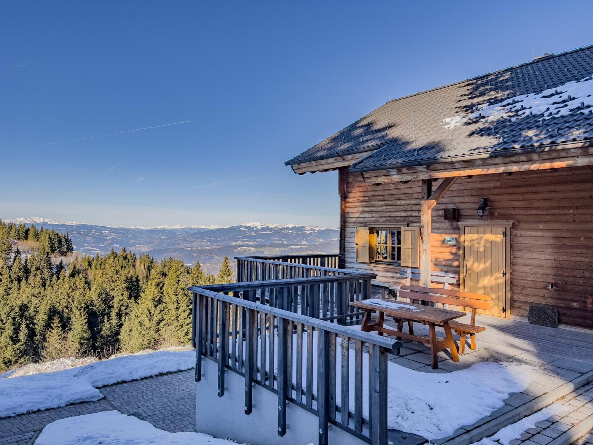 1A Chalet Koralpenzauber - Wandern, Grillen, Sauna Und Traumblick Wolfsberg Exterior photo