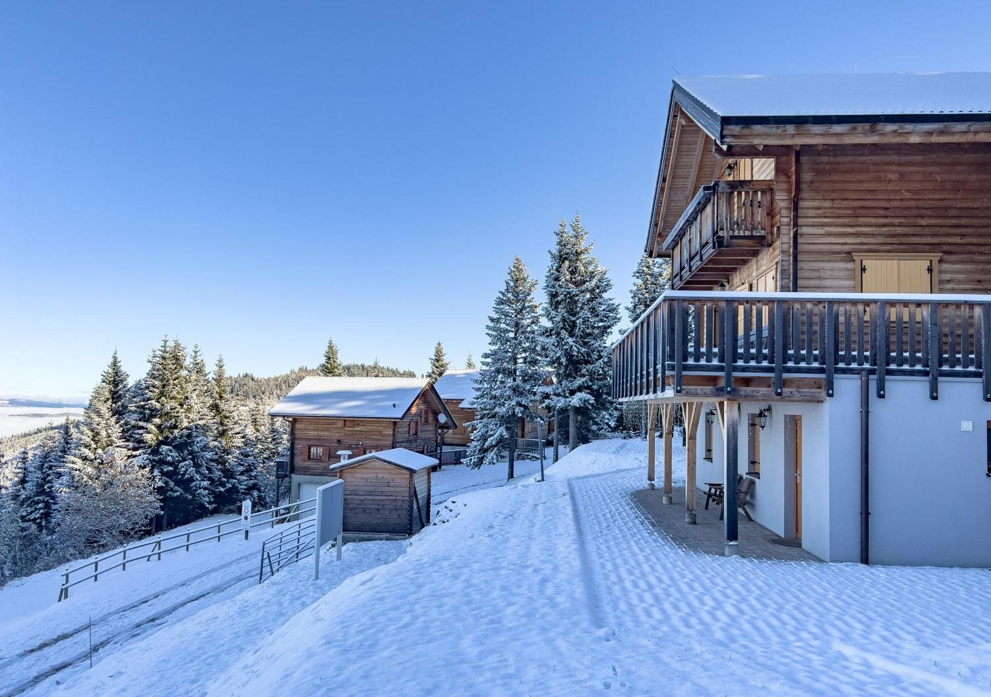 1A Chalet Koralpenzauber - Wandern, Grillen, Sauna Und Traumblick Wolfsberg Exterior photo