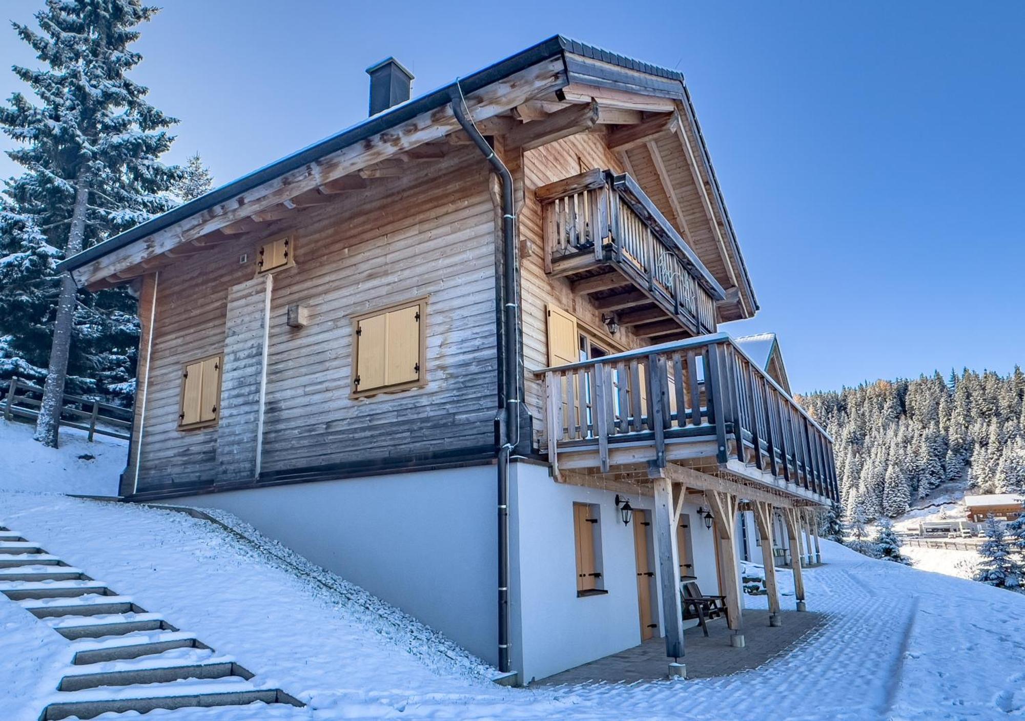 1A Chalet Koralpenzauber - Wandern, Grillen, Sauna Und Traumblick Wolfsberg Exterior photo