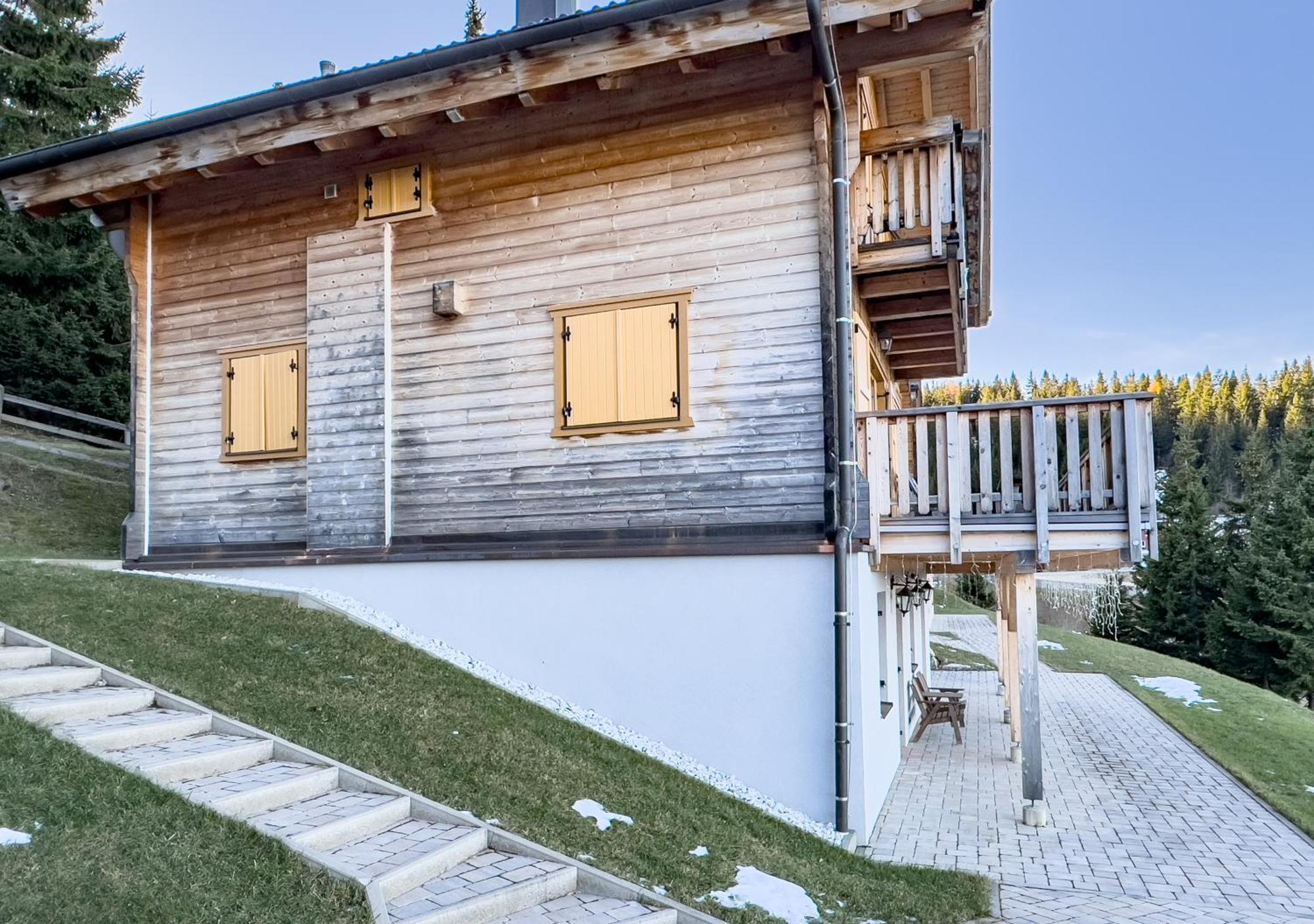 1A Chalet Koralpenzauber - Wandern, Grillen, Sauna Und Traumblick Wolfsberg Exterior photo